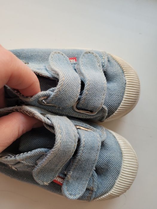 Джинсовые кеды 14,5 см стелька