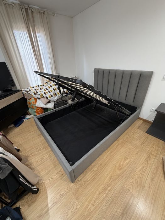 Cama casal 2,00m/ 1,50m