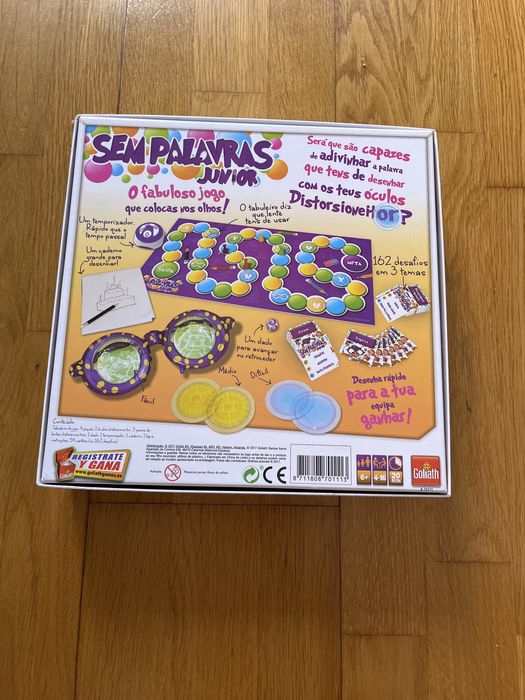 Jogo de tabuleiro - Sem palavras Junior