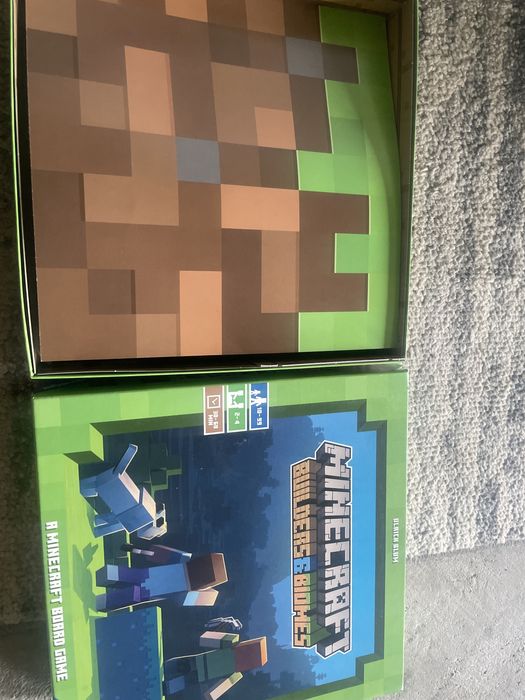 Minecraft Builders & Biomes gra planszowa