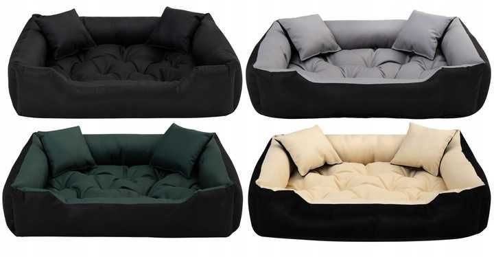 Kanapa legowisko dla psa kota czarne 55x45 wodoodporne