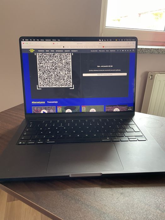 Macbook m5 pro jak nowy / 1TB / 16 GB ram/ Zakupiono w 2026 roku