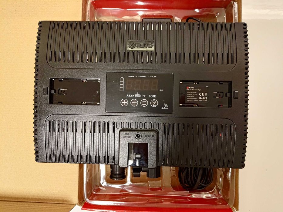Lampa LED foto video Tolifo PT-650B