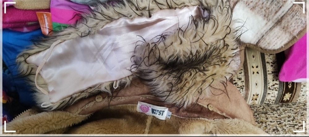 Damski Kożuch rozmiar L jak nowy