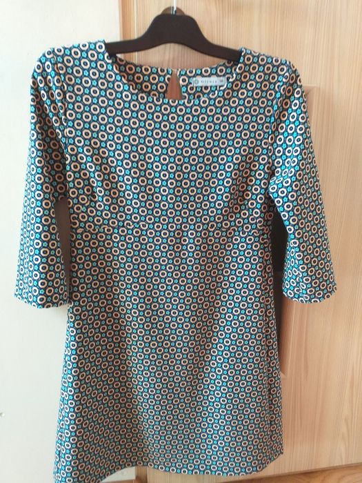 Sukienka letnia krótka,  rekaw 3/4, roz 40