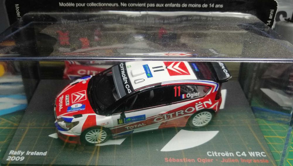 Model Citroen C4 WRC S.Ogier Rally Ireland 2009 1:43