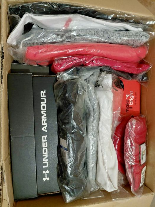 BOX MIX NOWE FOLIA Under Armour, Pit Bull, 4F, Diadora, La Bella Mafia