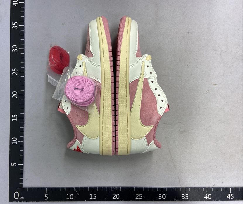 Jordan 1 Retro Low OG SP Sail Shy Pink – Tamanho 40