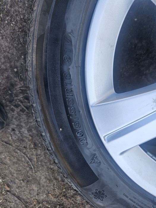 Felgi Aluminiowe 5x108 Peugeot z Oponami 205/55/16