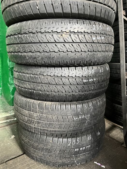 Продам резину гуму 235 65 16с шиномонтаж