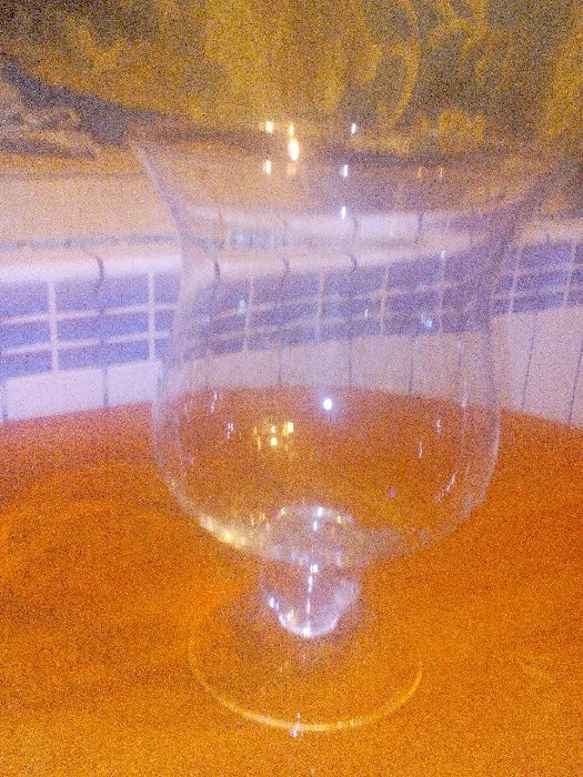 Kielich szklany wysoki 25 cm