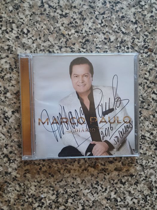 Cd original Marco Paulo autografado