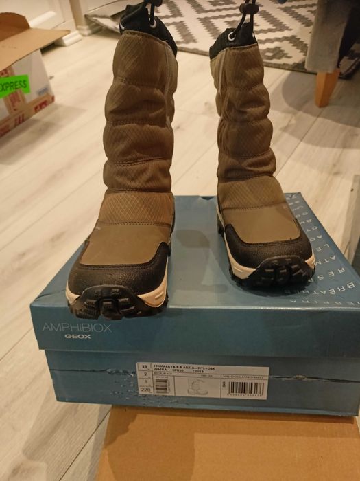 Buty chłopięce śniegowce GEOX