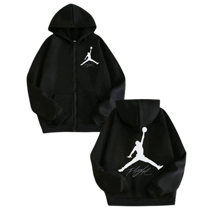 Зип-Худи Jordan Air Nike Logo унисекс Джордан найк толстовка кофта