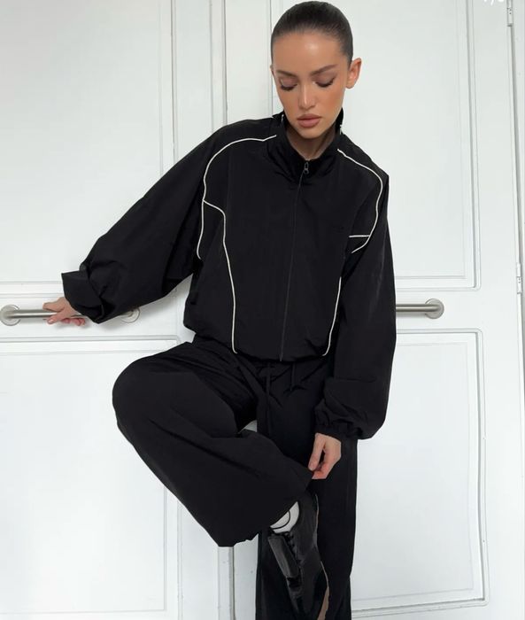 Костюм жіночий/унісекс чорний спортивний XS-S