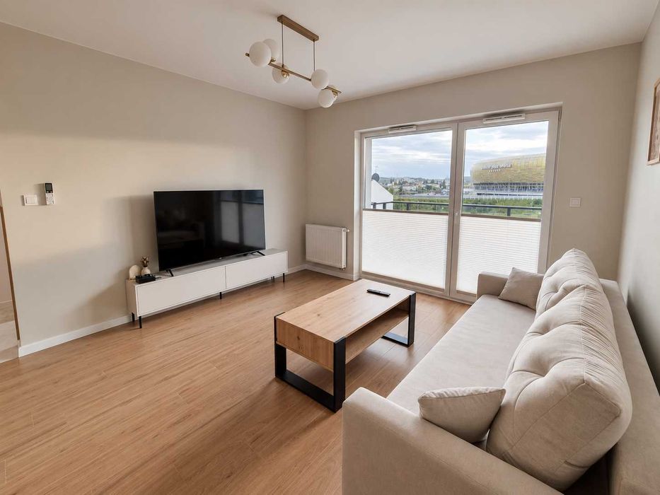 NOWE 2 pokoje 46 m² | klimatyzacja | pierwszy najem | Letnica | bez prowizji
