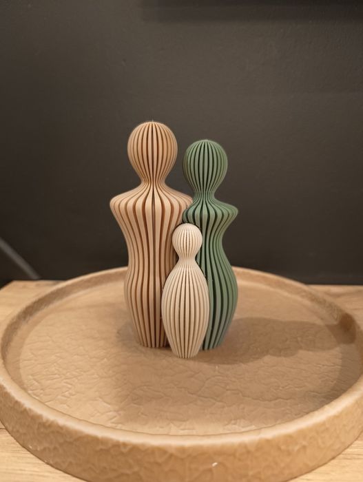 Rodzina Walentynki druk 3D