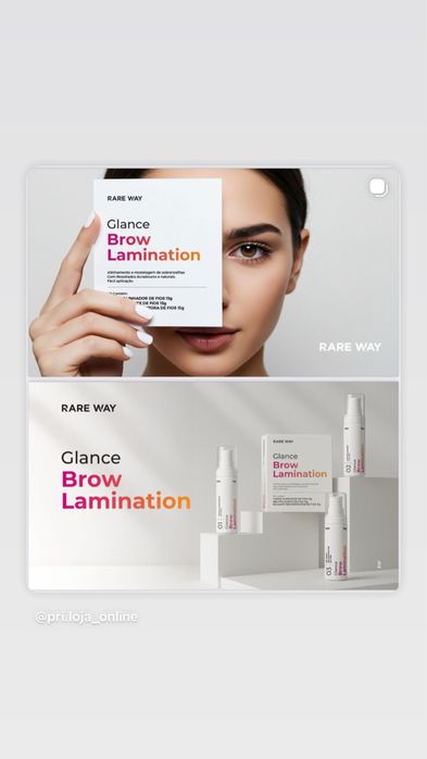 Kit brow lamination, laminacao de sobrancelha e lifth