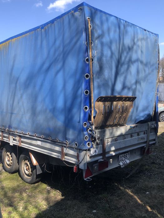 Двухосний причіп