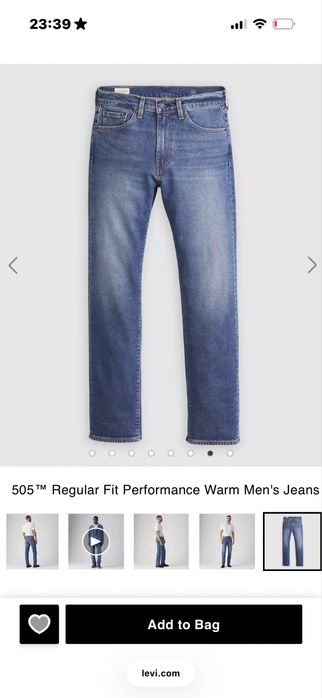 Продам джинси Levis