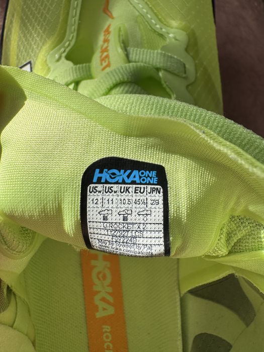 Кросівки HOKA Rocket X2, 28.5 см устілка