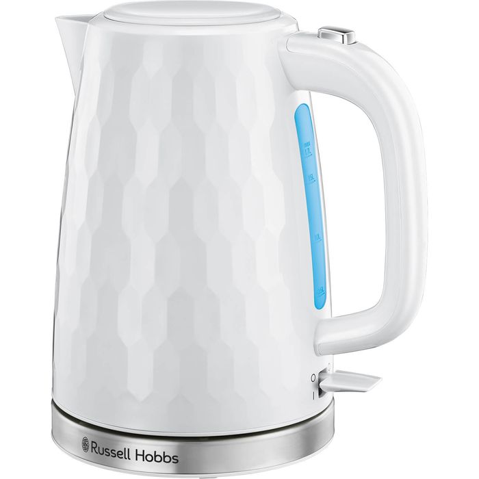 Електрочайник Russell Hobbs Honeycomb white kettle