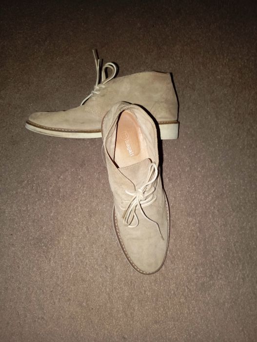 Жіночі замшеві ботіночки 38р.