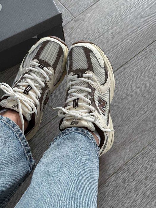 ‼️Кросівки New Balance 530 White Brown