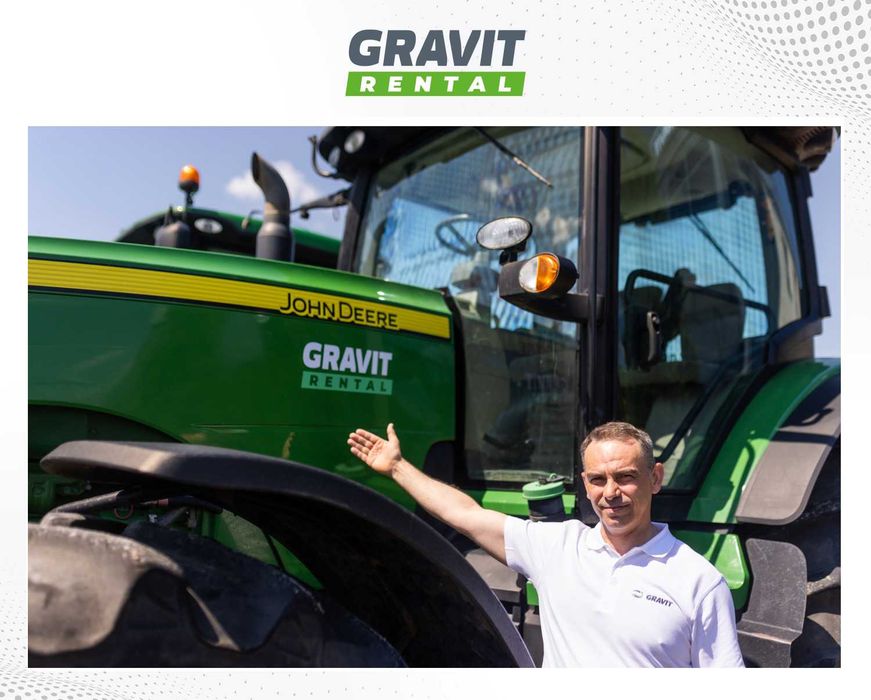 Wynajem, wypożyczenie ciągników sadowniczych JOHN DEERE 80-105 KM!!!