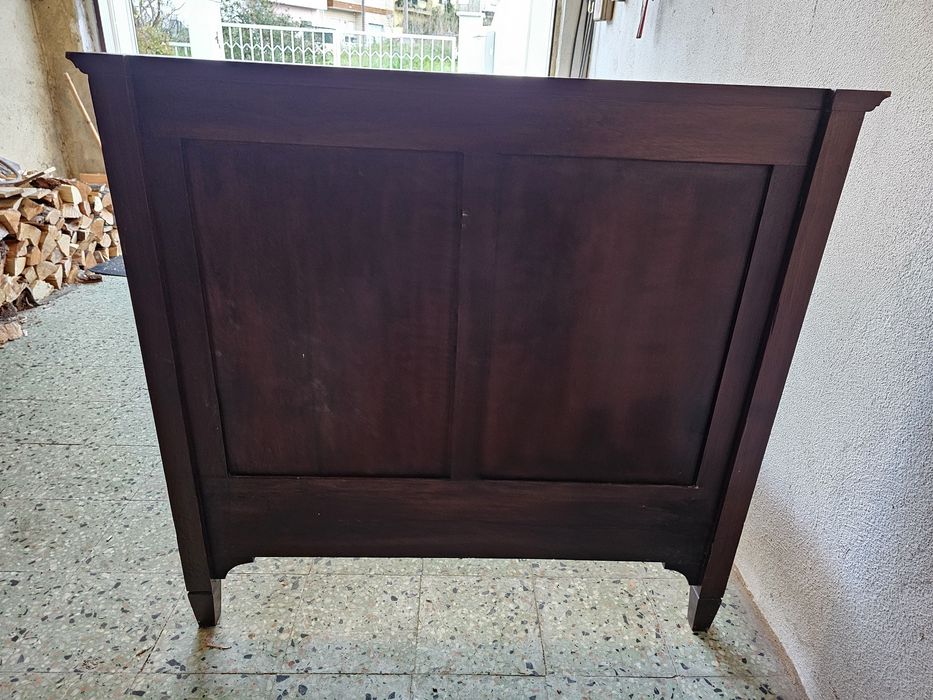 Cama antiga madeira maciça