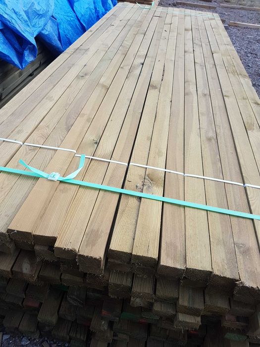 Drewno Budowlane - Łata dachowa impregnowana