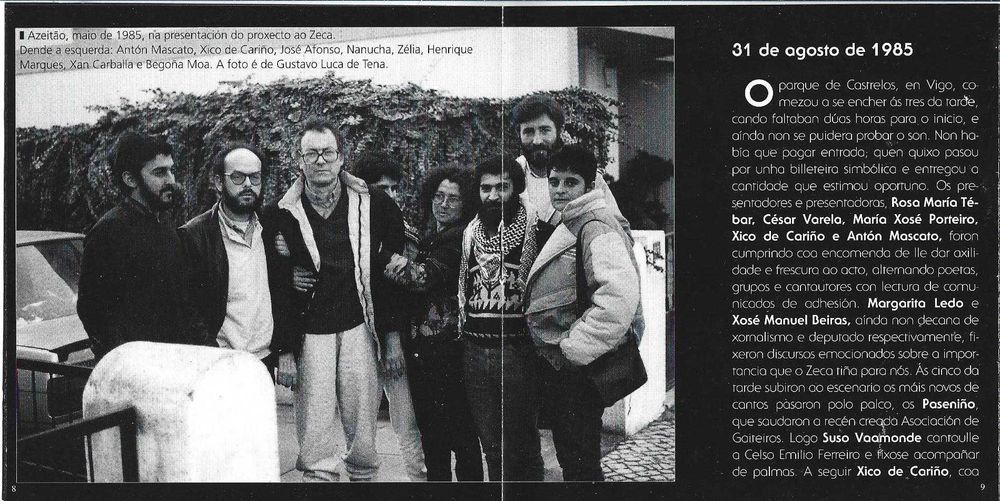 Galiza a José Afonso				- - - - -	2 X CD