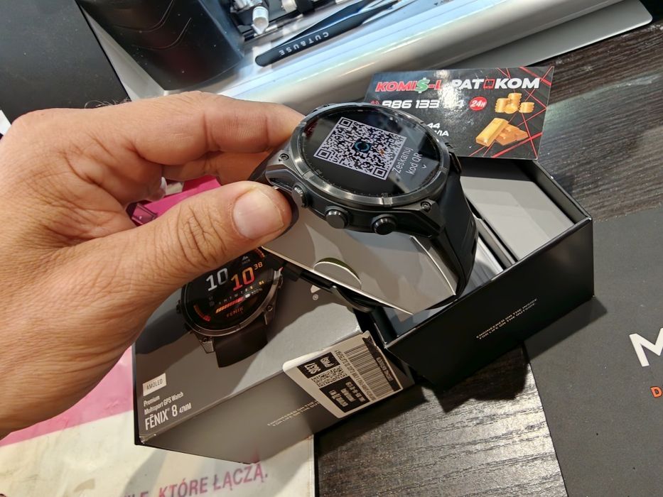 Garmin Fenix 8 47mm.. Nowy gwarancja producentA.. PAT-KOM