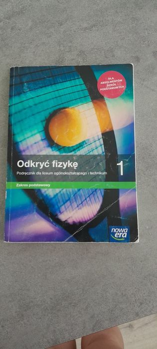 Podręcznik Odkryć fizykę 1