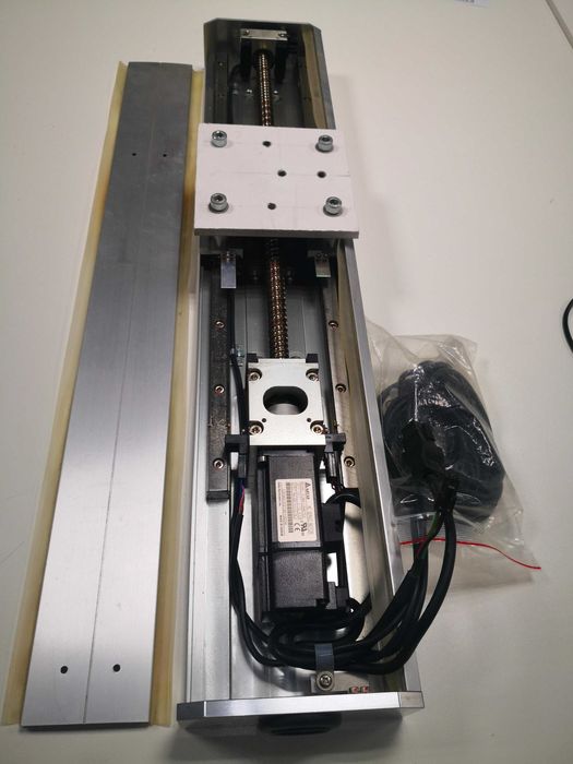 Mecanismo de posicionamento linear - SMC barra de 550 vendida