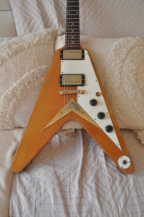 SKG Korina 58 Flying V Gibson
