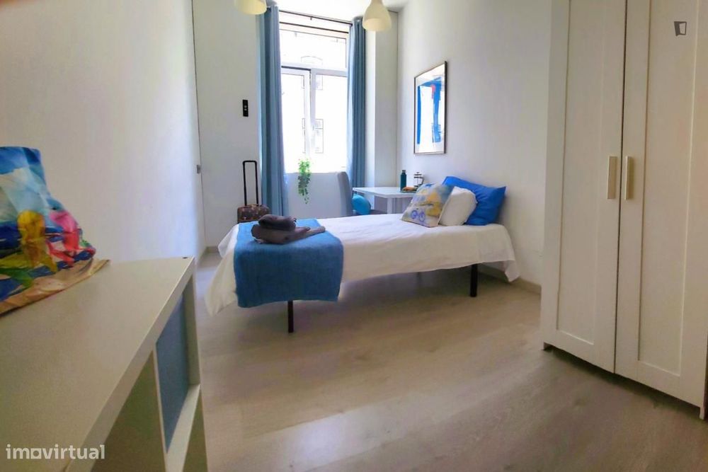 Quarto - localizado em Baixa Lisbon