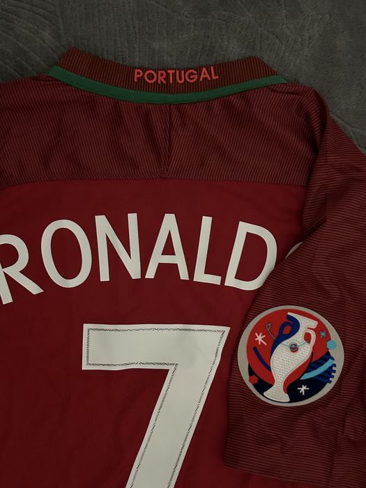 Koszulka Piłkarska Cristiano Ronaldo Portugalia Euro 2016