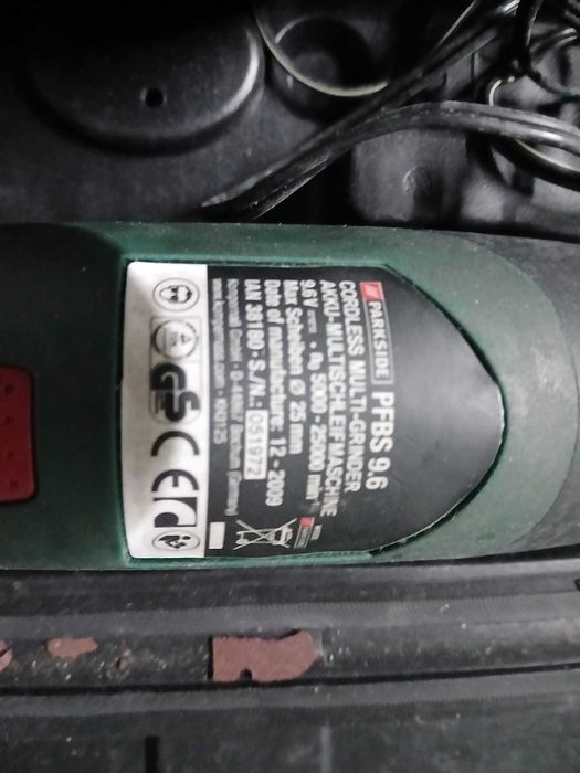 Retificadora Parkside kit