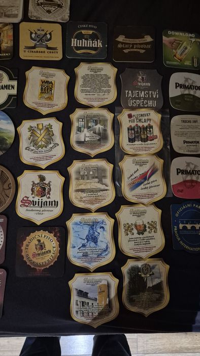 Podkladki do piwa czeskie