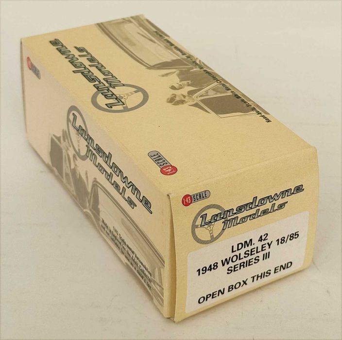 Lansdowne_ LDM42 1948 WOLSELEY 18/85 Series III. Completo e como novo