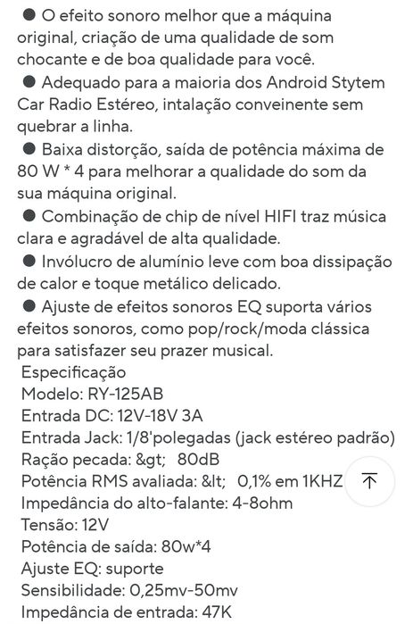 Mini amplificador/Mini DSP Auto