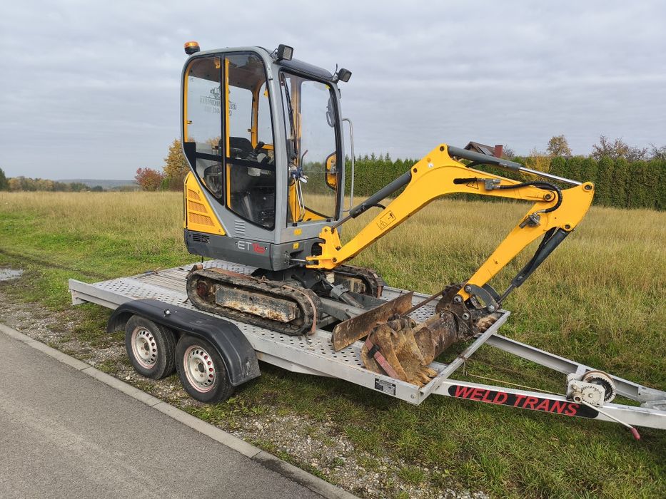 Minikoparka Wacker Neuson ET16 2800h Brutto (Kubota, bobcat, Cat)