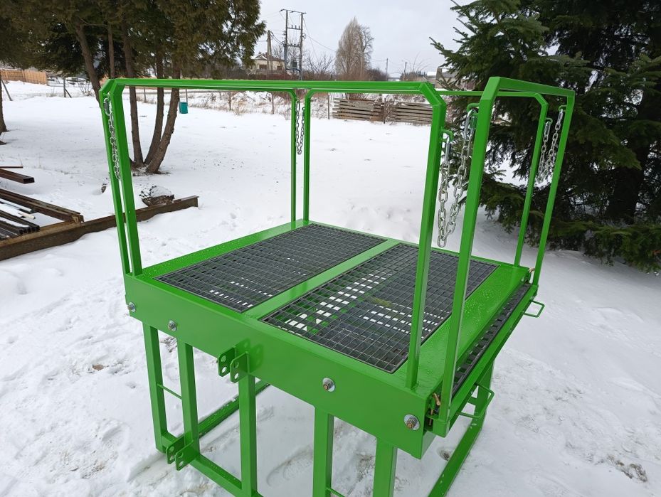 Balkon sadowniczy platforma pomost do cięcia sadu