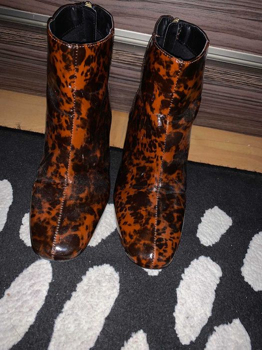 Szylkretowe botki 38 Miss Selfridge