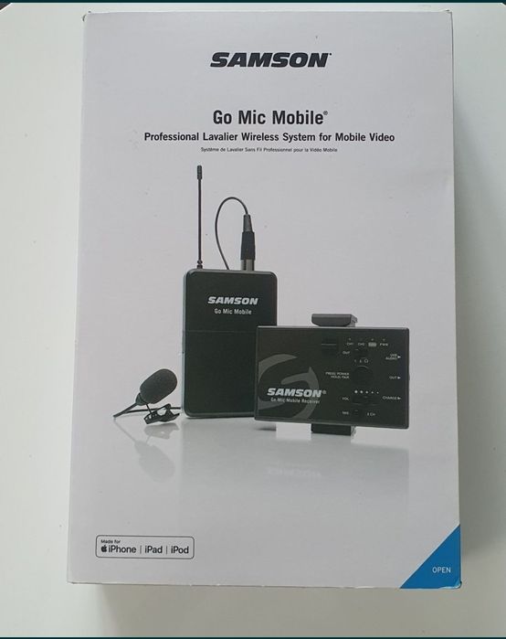 Samson GO MIC MOBILE - 2 kanałowy zestaw bezprzewodowy z mikrofonem