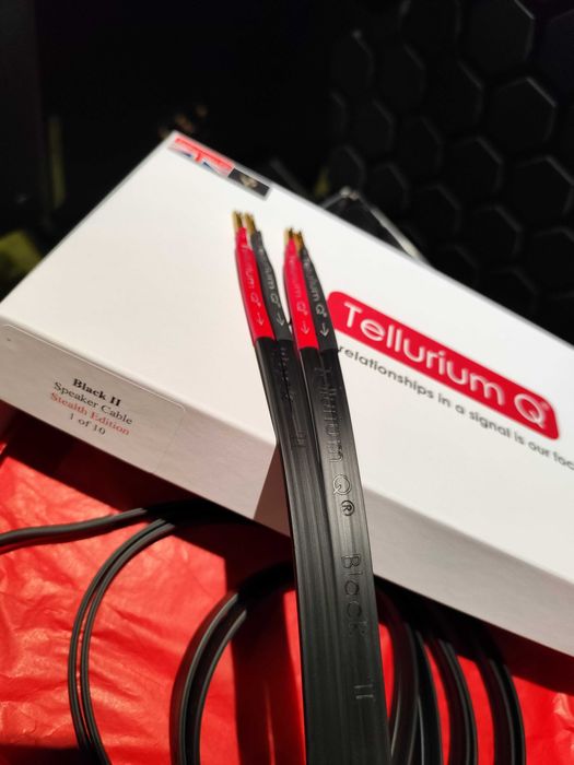 Tellurium Q Black II Speaker 2x1,5m Stealth Edition! LIMITOWANY !!