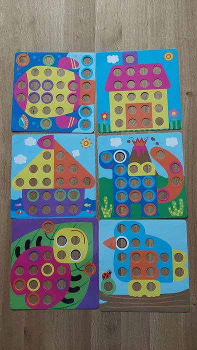 Mozaika z dużymi elementami