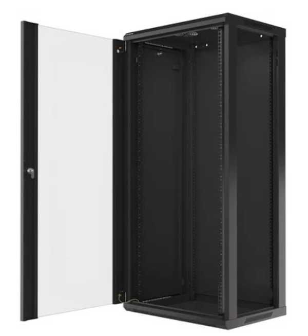 Armário Bastidor 19" 27U (600 x 450 x 1307 mm) Preto - LANBERG