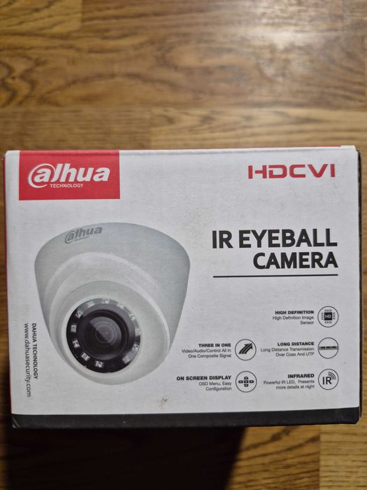 Kamera do monitoringu Dahua HDCVI eyeball, nowa